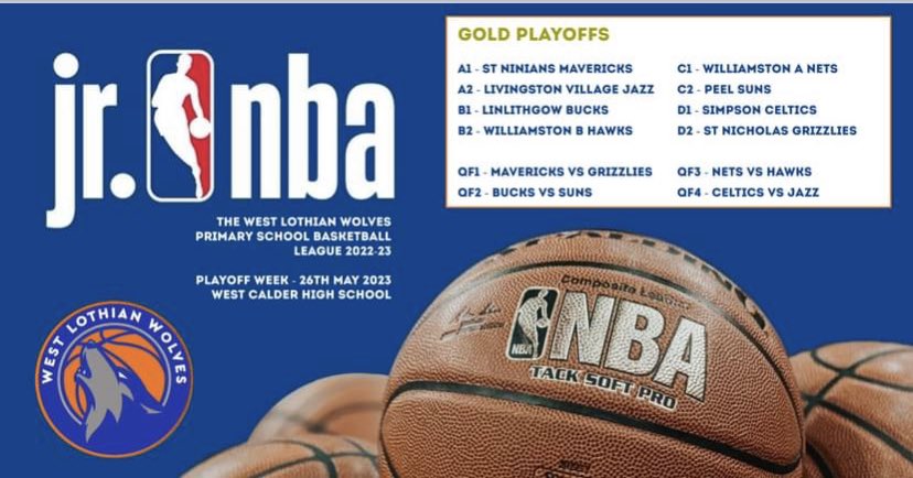 tracydrummond09's tweet photo. Well done @SimpsonPrimary. Through to the Gold Play Offs! 🏀⛹️‍♂️⛹️⛹️‍♀️🏀 @WLWolves https://t.co/B4rw1KY9Iv