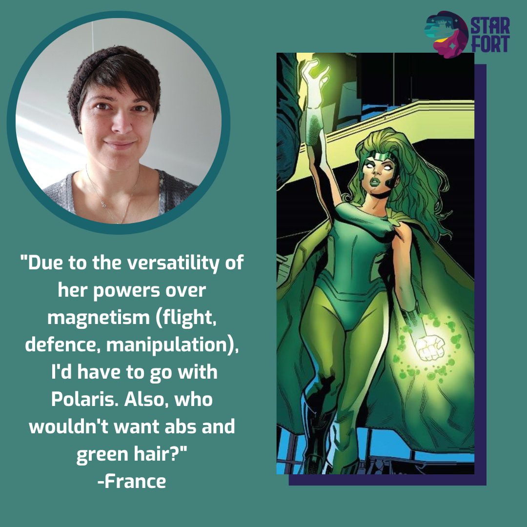 StarFortGames's tweet photo. For National SuperHero Day, we asked one of our game designers, “What superhero would you be and why?”

What would your answer be? 

#gamedesign #gamedev #gaming #starfortgames #superhero #nationalsuperheroday https://t.co/jWXZ3zOnNw
