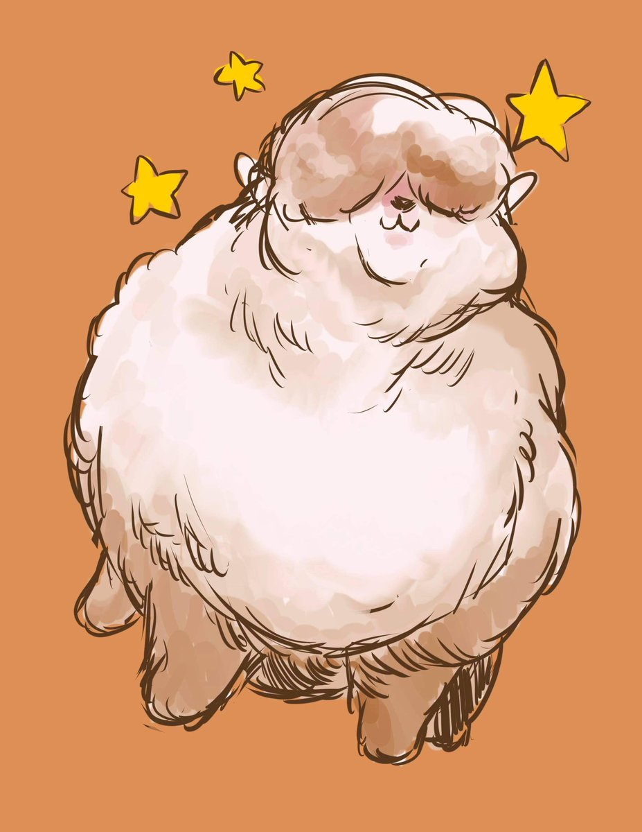 ChaosPixieMagic's tweet photo. Me: Okay but we need Alpacamallow (1st pic) in #MapweaverRPG immediately
My amazing illustrator @ArtbyBaez, without hesitation: Done (2nd pic)
He’s perfect and floofy I will die in his soft warm safe ROUNDNESS https://t.co/d6XqdIm0cp