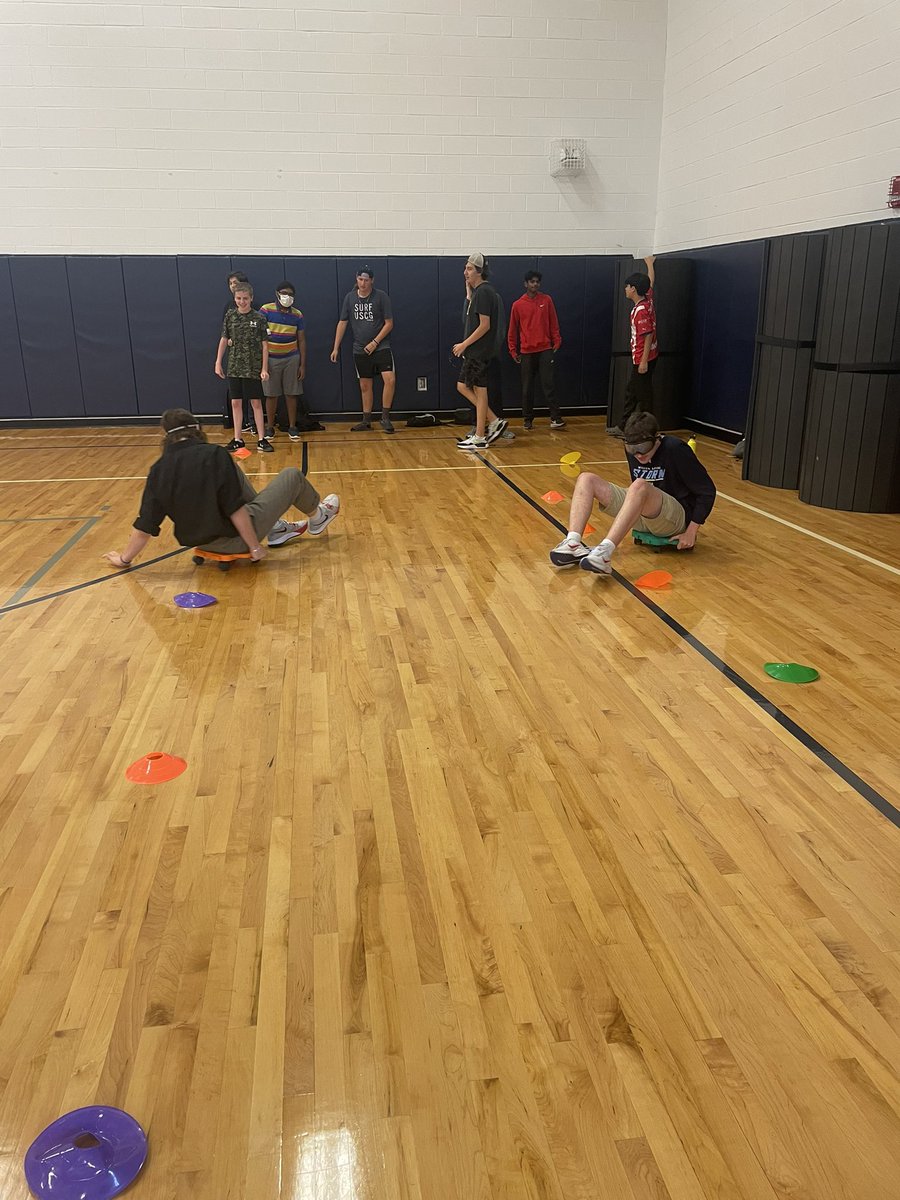 WS_Storm_PE's tweet photo. Thank you to the Fuquay Varina Police Department for coming out and educating our Honors Healthful Living students about drunk and drugged driving! Students had the opportunity to perform tasks while wearing the drunk goggles. https://t.co/gwC7dyiekW
