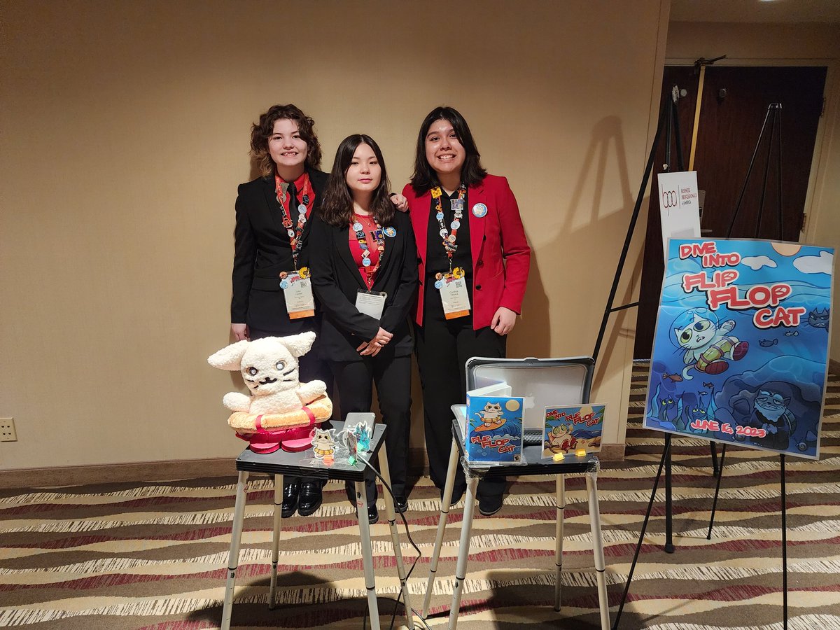 BiasellaK's tweet photo. Design Team ready to make the judges flip over their presentation. #turnerbpa #turnerusd202strong #thsbears https://t.co/ItvZ2wc5Pd