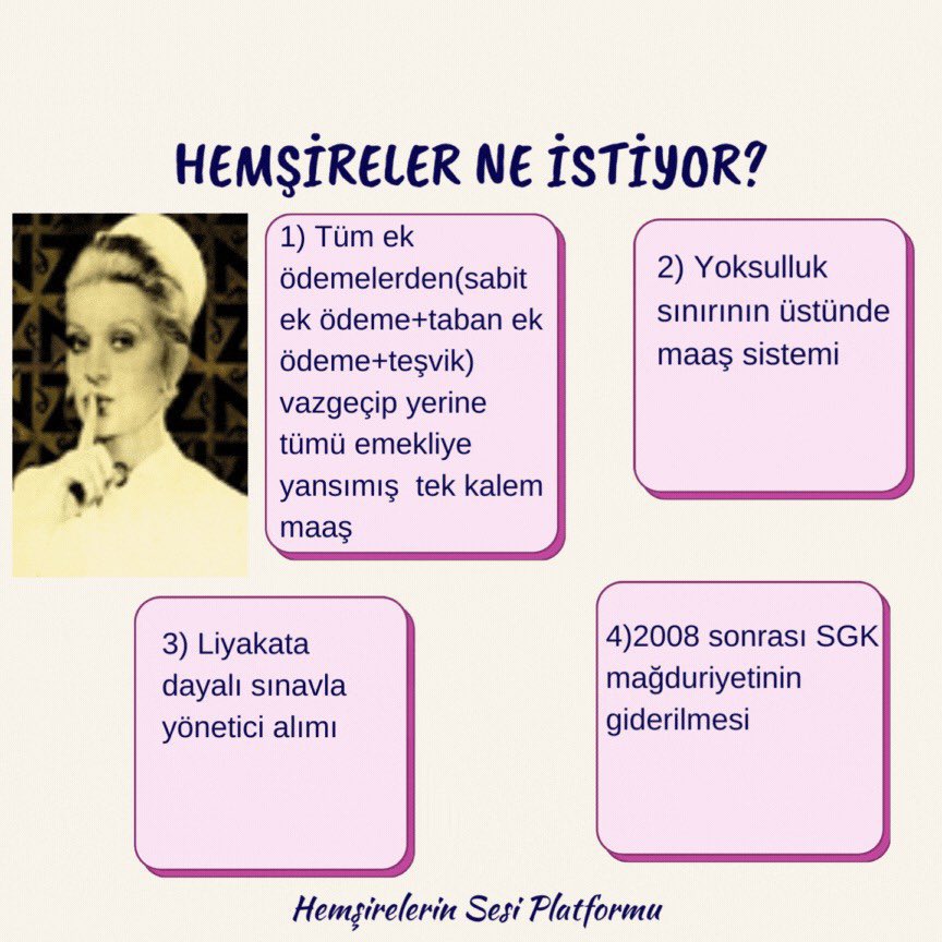 #HemşirelerSözİstiyor