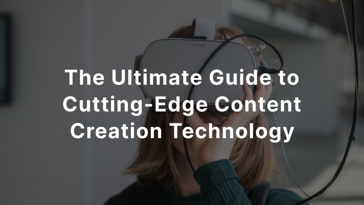 OnlyLoyalists's tweet photo. Ready to take your content creation game to the next level? 🚀

From AI-powered tools to immersive storytelling platforms, we've got everything you need to unleash your creativity.

Sign up on: https://t.co/XPuIwzzJVn

 #ContentCreation #TechGuide #CuttingEdgeTech #OnlyLoyalists https://t.co/bkGiQba9PG