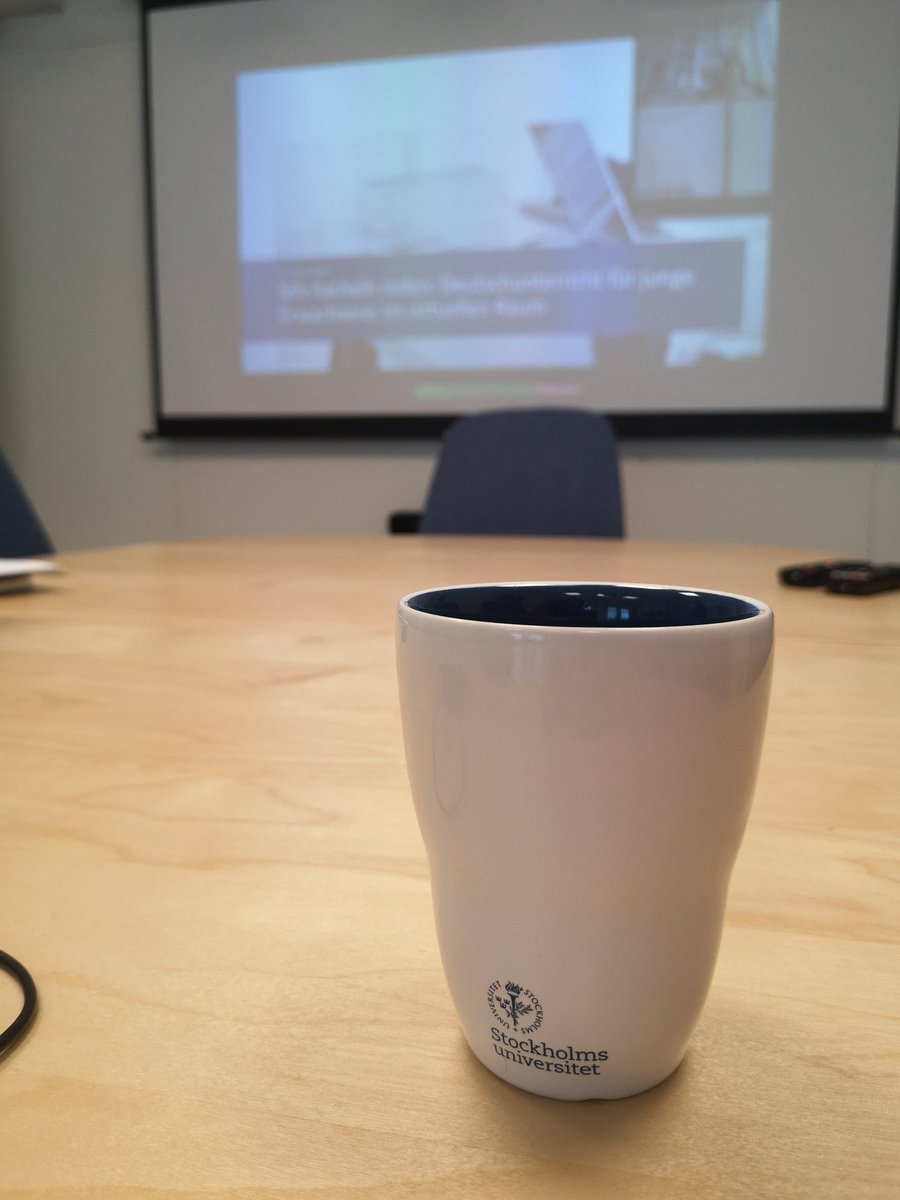 Wieder eine spannende Woche, diesmal an der Universität Stockholm mit Lehre, Hosptationen, einem Vortrag und Fika ☕ #DaF #Austausch #ErasmusPlus #Schweden