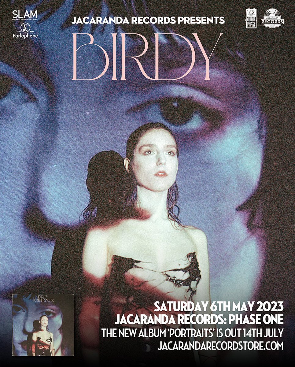 birdy's tweet photo. Liverpool.. I’m playing an intimate one-off show at @JacRecordsLtd on Saturday 6th May ✨ Tickets on sale Monday at 11am bst, link below for details ✨
https://t.co/91gYd84X92 https://t.co/ht8ecR9k59