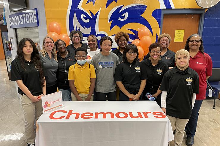 We are so thrilled about our ChemFEST partnership with <a href="/chemours/">The Chemours Company</a>. Our Engineering &amp; Design students will have an opportunity to explore STEM in the real world! This is going to have a positive impact on our students &amp; our community!🥳 <a href="/ExploreJCPS/">JCPS Explore Pathways</a> <a href="/JCPSAsstSuptMS/">Heather Benfield</a> <a href="/FMSPrincipal20/">Carolyn Smith</a>