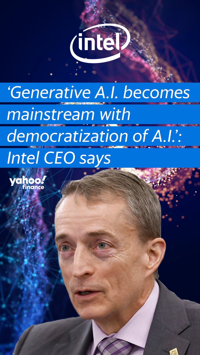 Yahoo Finance on Twitter ""Generative AI mainstream with