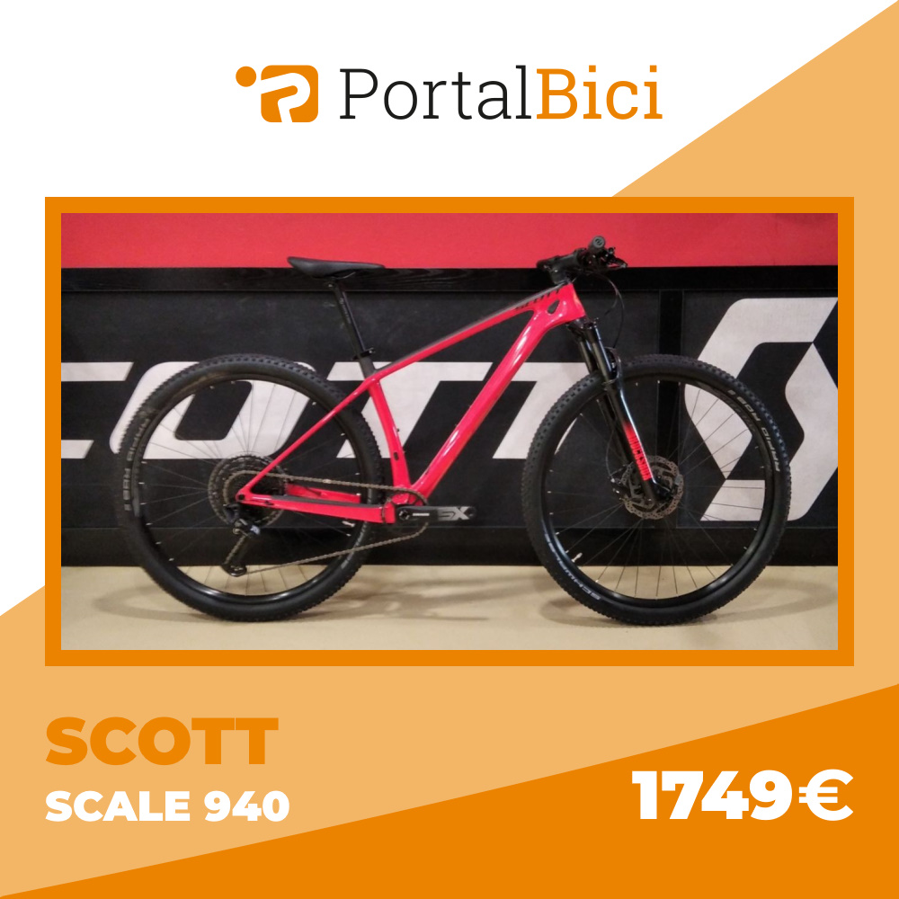 PortalBici's tweet photo. 💥 SCOTT SCALE 940
Scott Scale 940 nueva a estrenar.
‼Cómprala en PortalBici‼
https://t.co/ewxxGwsltB
👉 Bicicleta de montaña
👉 Cuadro de carbono
👉 Ruedas de 29 Syncros
👉 Talla M
👉 Cambio SRAM NX
#scott #scottbikes #scottscale https://t.co/2NvyMdjmf2