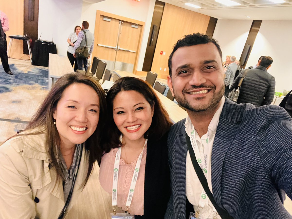 Glad to say that our writing accountability group is still going strong at #PAS2023. Three neonatologists from three different time zones at <a href="/PASMeeting/">Pediatric Academic Societies</a> #PAS23Selfie