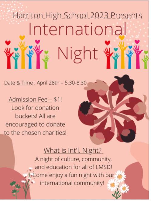International Night is tonight!