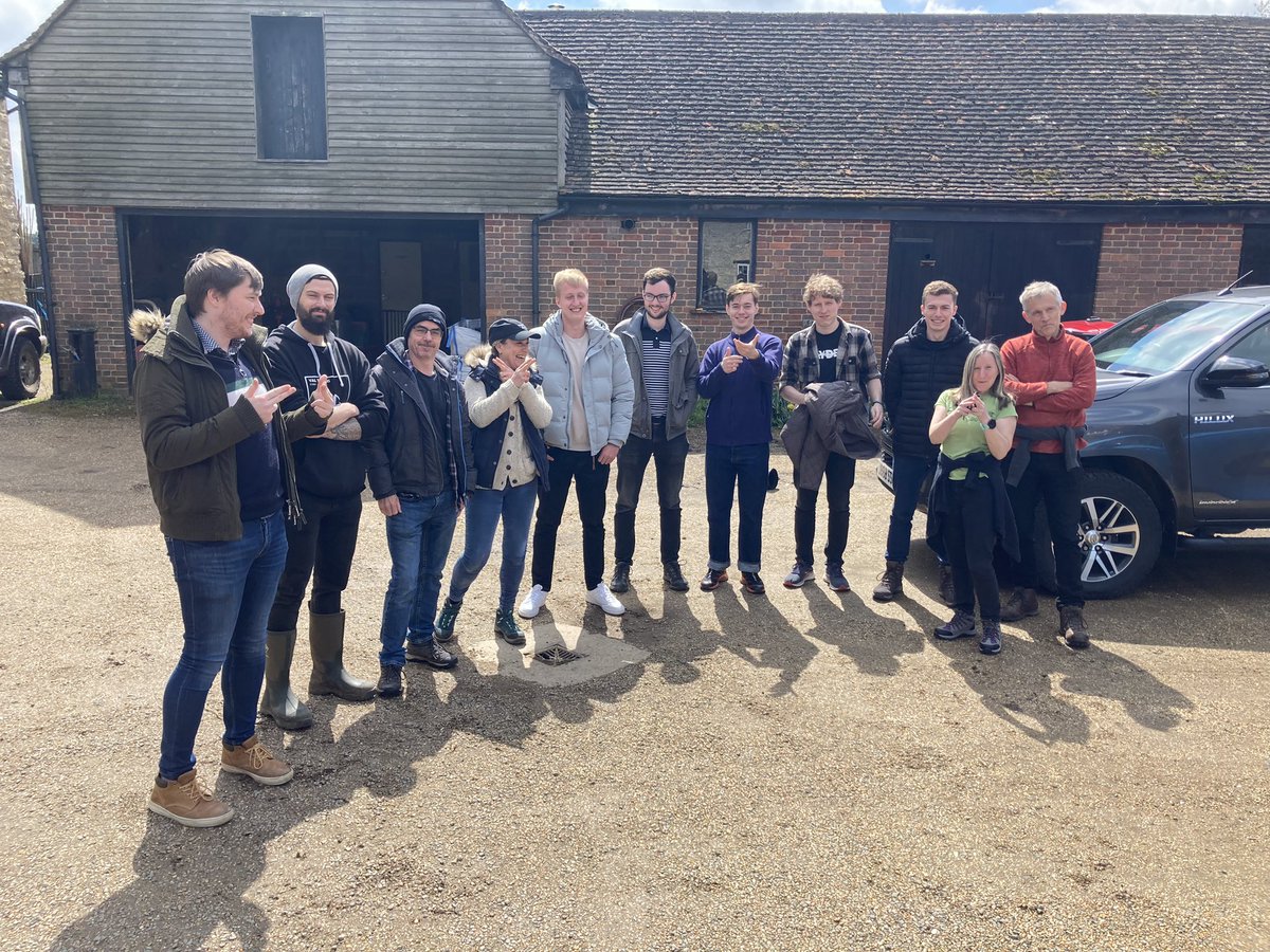 neilcutland's tweet photo. The latest @SavaHQ social today was a spot of clay pigeon shooting.  Great fun!  And the shattered clays which end up all over the field are biodegradable (yes, really). https://t.co/F1p8flG3N8