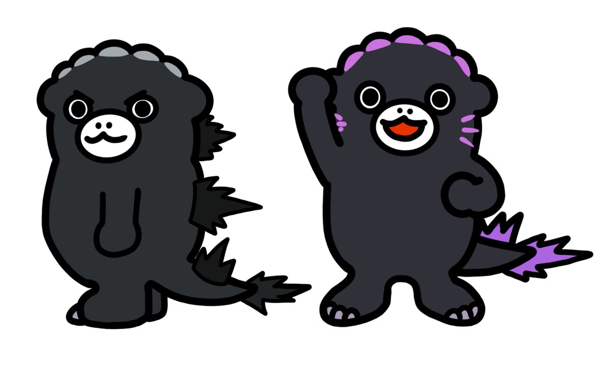 GarregMachGoji's tweet photo. Chibi Gojis jumpscare
#Godzilla https://t.co/EnOPK02Zyk
