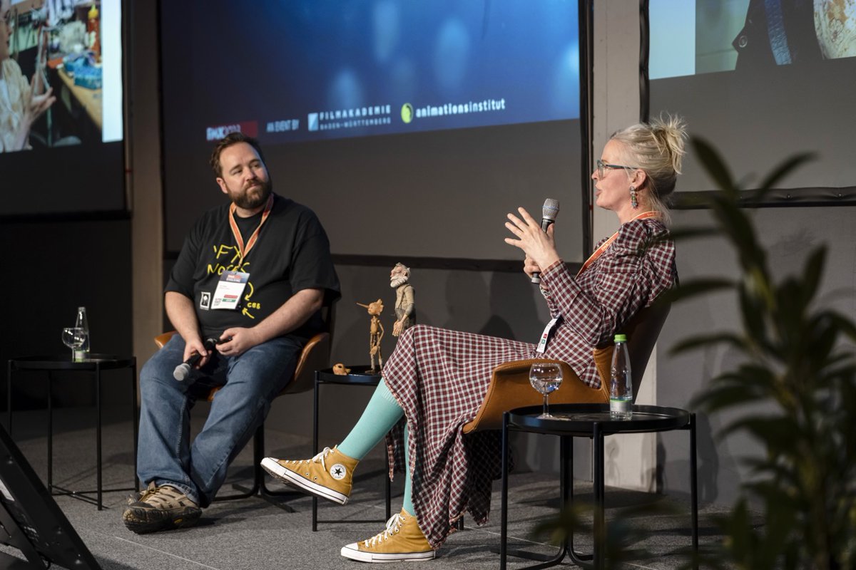 Some pics from my 'Then & Now' sessions at @FMX_Conference with Tim Webber from @Framestore, Cary Phillips from @ILMVFX & Georgina Hayns from @ShadowMachine. WHAT A WEEK! #FMX2023