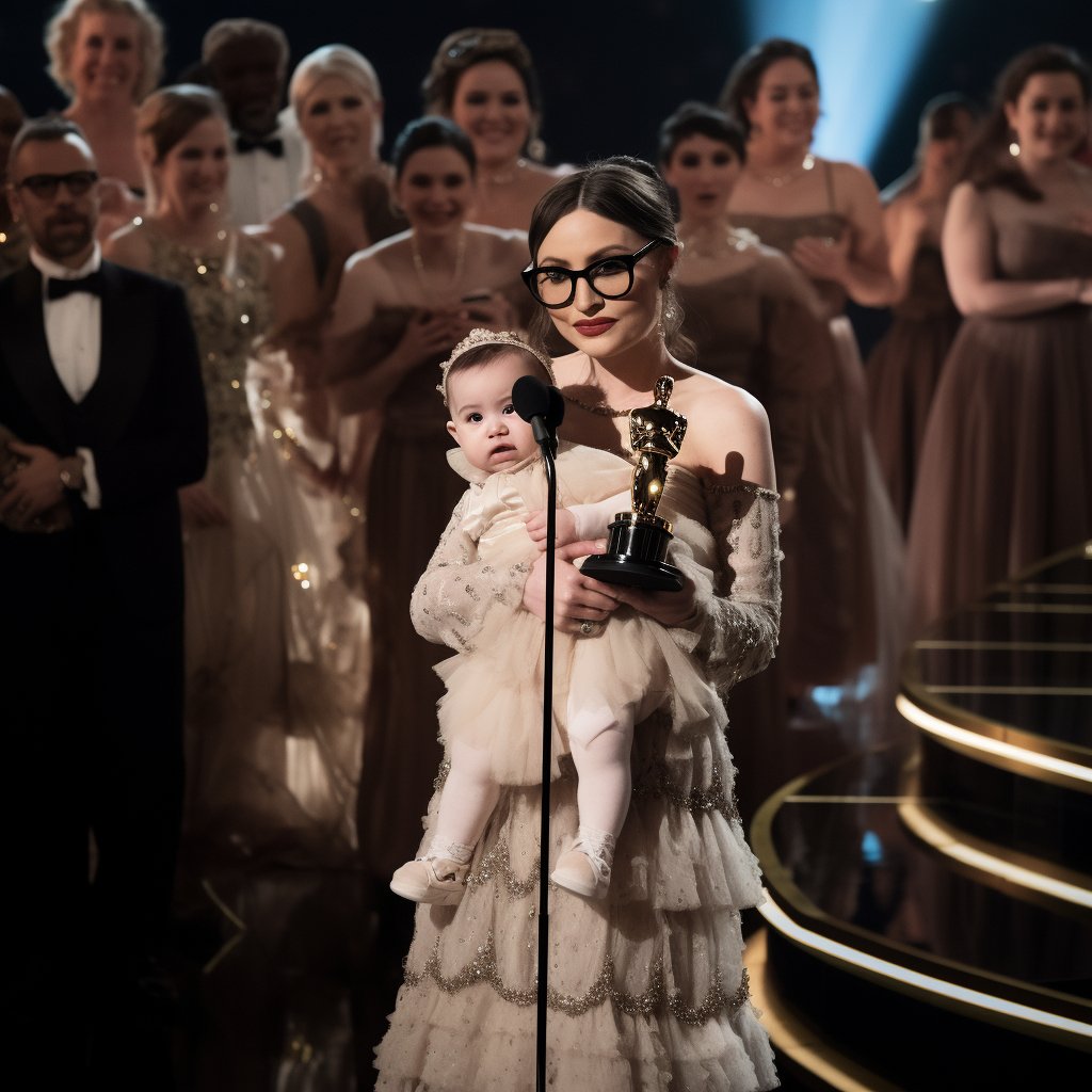 Darbybailey's tweet image. Baby careers and the mothers they become. AI is so cool to envision realities of representation (prompts in alt) 

#femalefilm #femaledirector #femalewriter