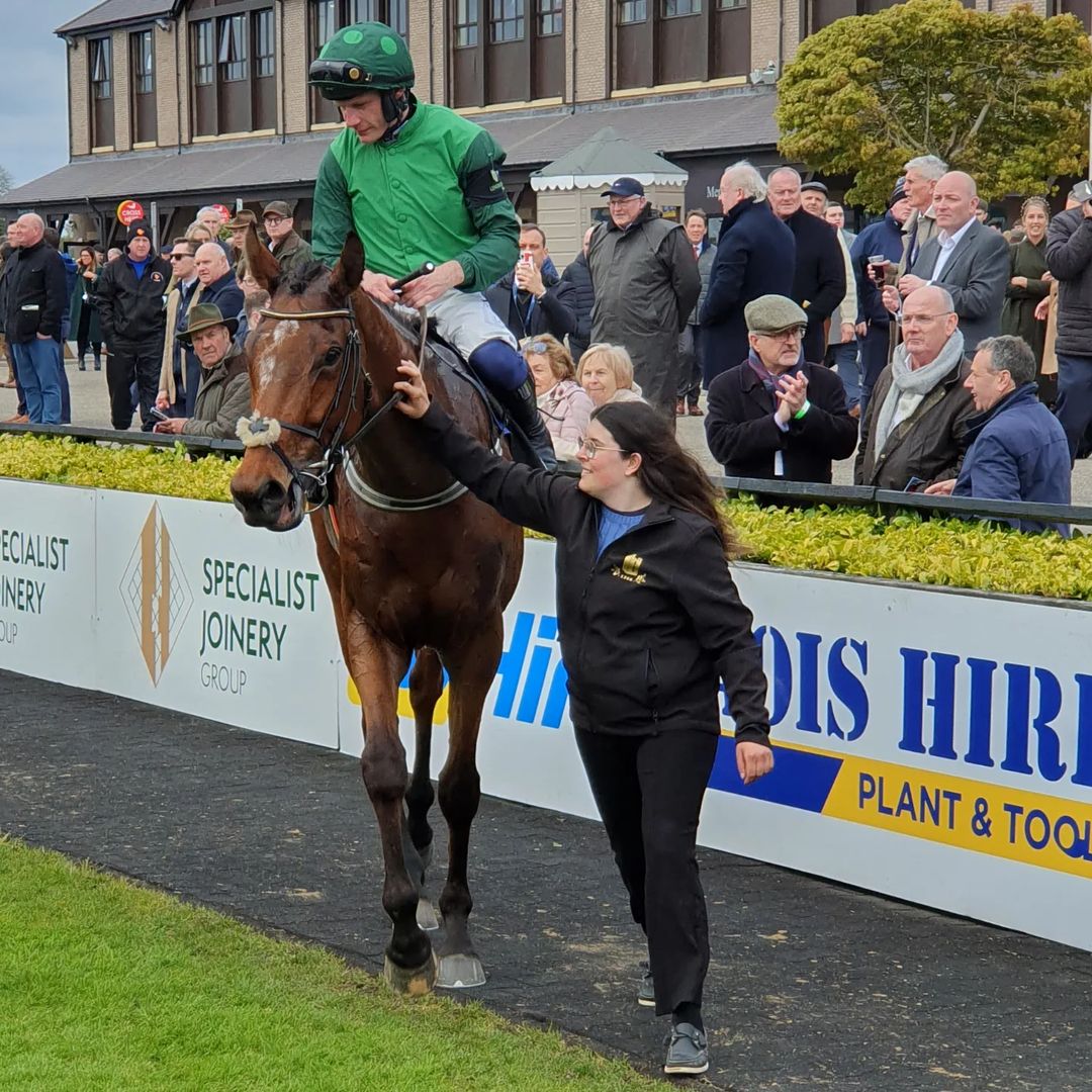 baraddur's tweet photo. Barberstown Castle Novice Chase: El Fabiolo &amp; Paul Townend https://t.co/F3c0yDCELQ