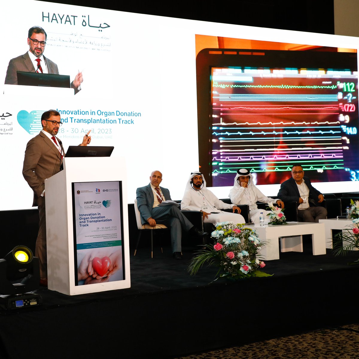 GiftOfLifeAD's tweet photo. As part of our participation in the "Innovation in Organ Donation and Transplantation Track" at the 2nd Al Qassimi Women’s and Children’s Hospital International Pediatric Conference &amp; 3rd PICU Conference https://t.co/PDcTCOM5u1