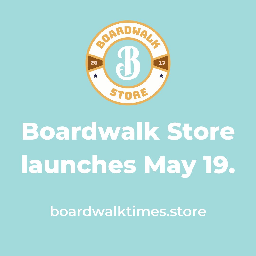 BoardwalkTimes's tweet photo. 🚨📣ANNOUNCEMENT📣🚨

Boardwalk Times Expands With Boardwalk Store!

Boardwalk Store launches on May 19. 🎡 🚀 https://t.co/f87sgHlwz7