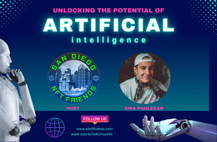 REMINDER! 🔔

Meetup event tonight: 7pm-9pm PST
Guest speaker @SinaGPT3 begins at 7:30pm PST

🎟️To attend in-person RSVP here meetup.com/meetup-group-f…

🎟️To attend virtually RSVP here on.zoom.us/h/sdnftfriends…

See you all tonight! 🥳