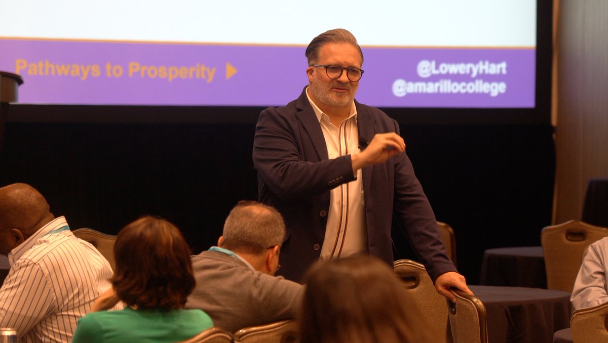 jfftweets's tweet image. Love x learning = Success- @LoweryHart from @AmarilloCollege at #PtoPInstitute #TransformWorkandLearning