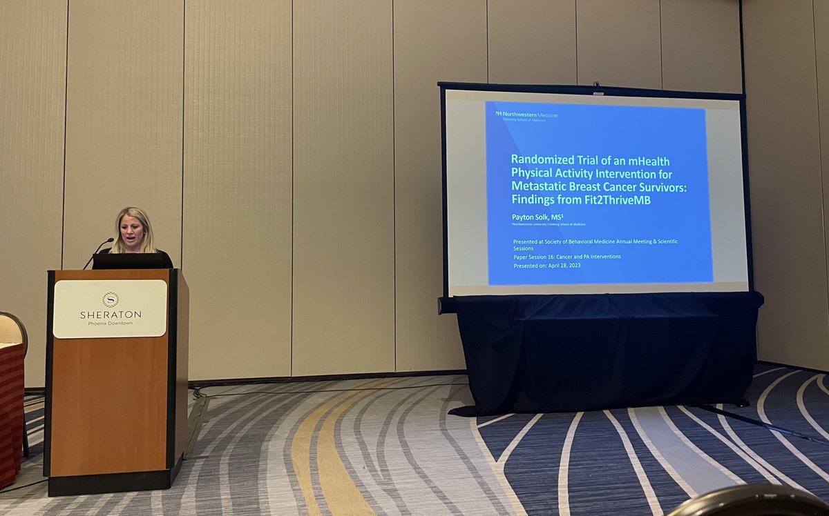 Learning more about the design of Fit2ThriveMB <a href="/EHLabNU/">Exercise and Health Lab</a> <a href="/NUPrevMed/">NU Preventive Medicine</a> #SBM2023