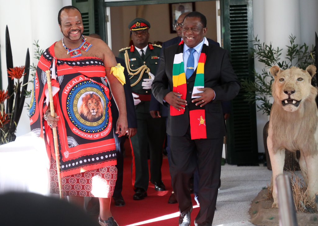 Dr A. Mutambudzi on Twitter "His Majesty Kung Mswati the Third was in