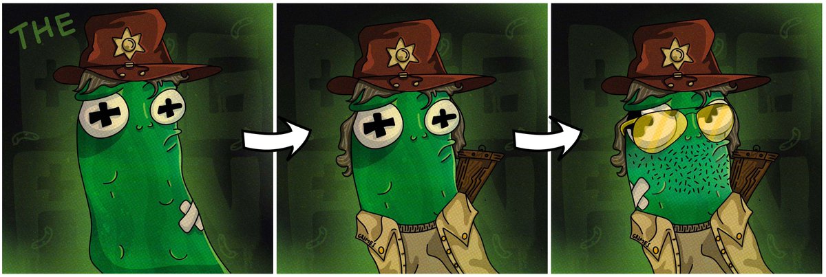 Pickle Quest offers storylines with different endings that determine the value of your pickle in society. Your decisions throughout the quest will affect the end result and the appearance of your pickle💎

#NFT #SolanaCommunity #SolanaNFTs