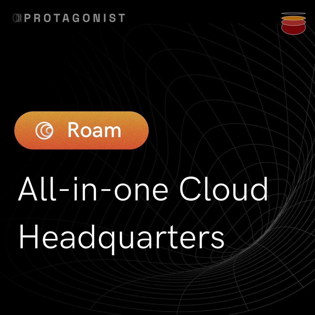 ProtagonistXYZ's tweet image. 👋 Meet Roam @roam

📍HQ: Miami, Florida

👥 Leadership: @howard, @jbrod, Tom Dixon, Sean MacIsaac, Grace Sutherland

🌐 Website: ro.am

🚀 Vision &amp;amp; Opportunity: To provide an all-in-one Cloud HQ solution that brings distributed companies together in one…