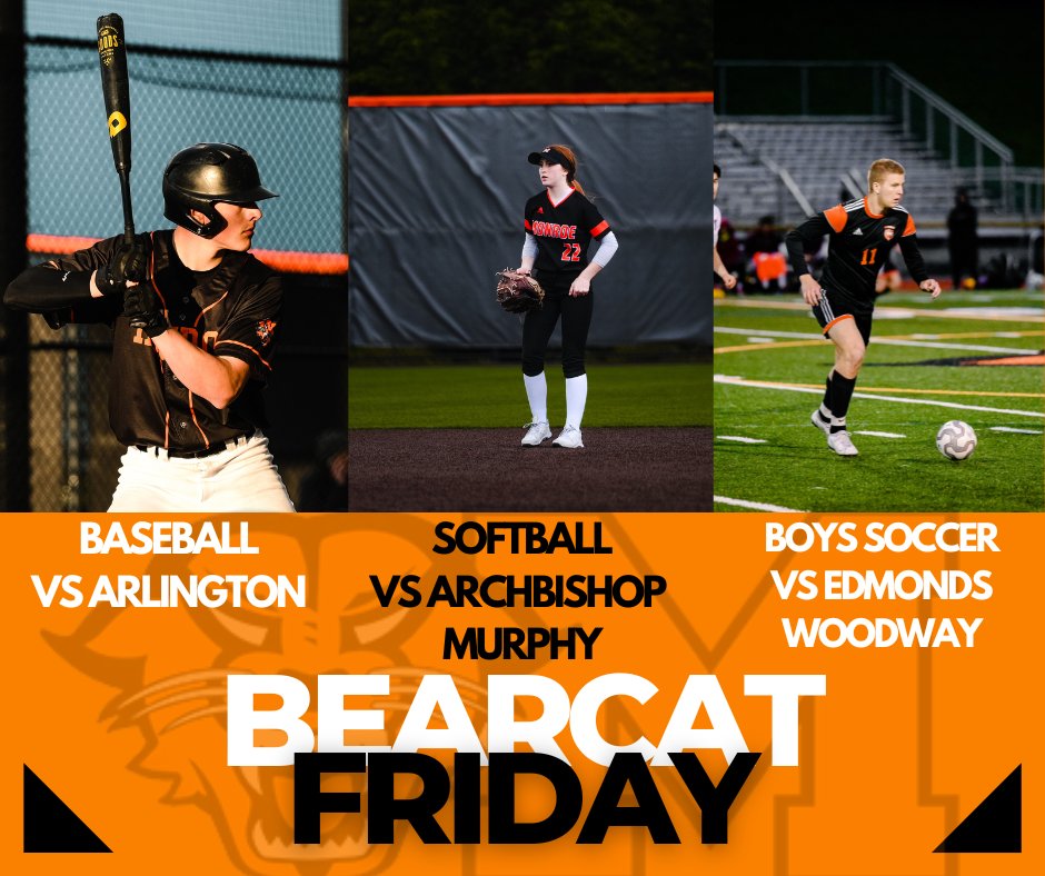 AthleticsMonroe's tweet photo. It's BEARCAT FRIDAY and we have big games happening today!
Be sure to check out https://t.co/StpShacmhp for game times and locations.
Get out and support our Cats! https://t.co/8phoAzApy2