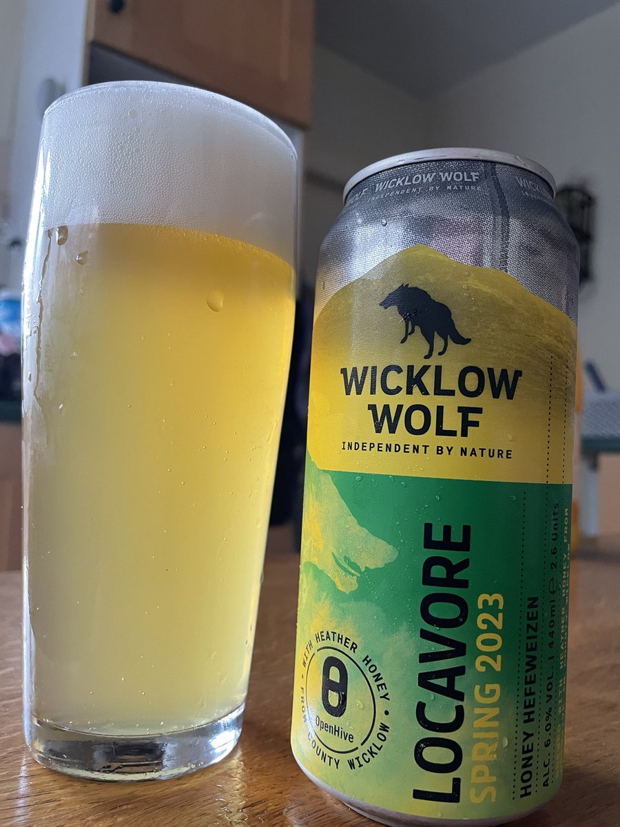 Locavore Spring 2023 Honey Hefeweizen <a href="/WWolfBrewery/">Wicklow Wolf Brewery | B Corp™</a>