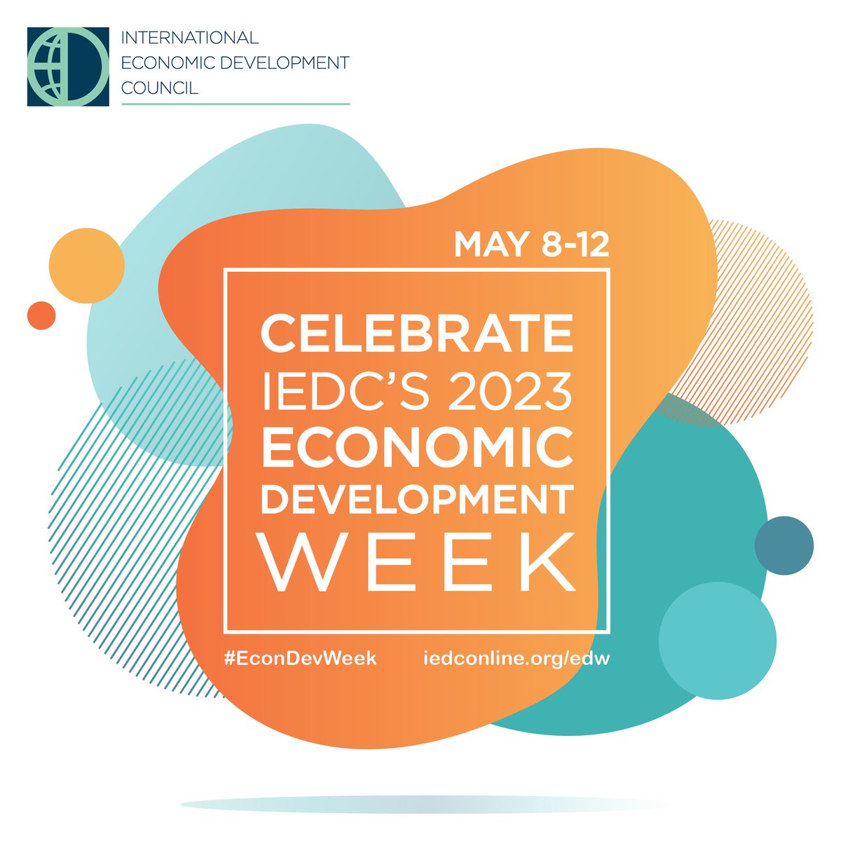Communities worldwide are gearing up for 2023 Economic Development Week, May 8-12, and so are we! 
Check out the IEDC's EDW Toolkit, Media Assets &amp; Join Us! #EconDevWeek iedconline.org/edw