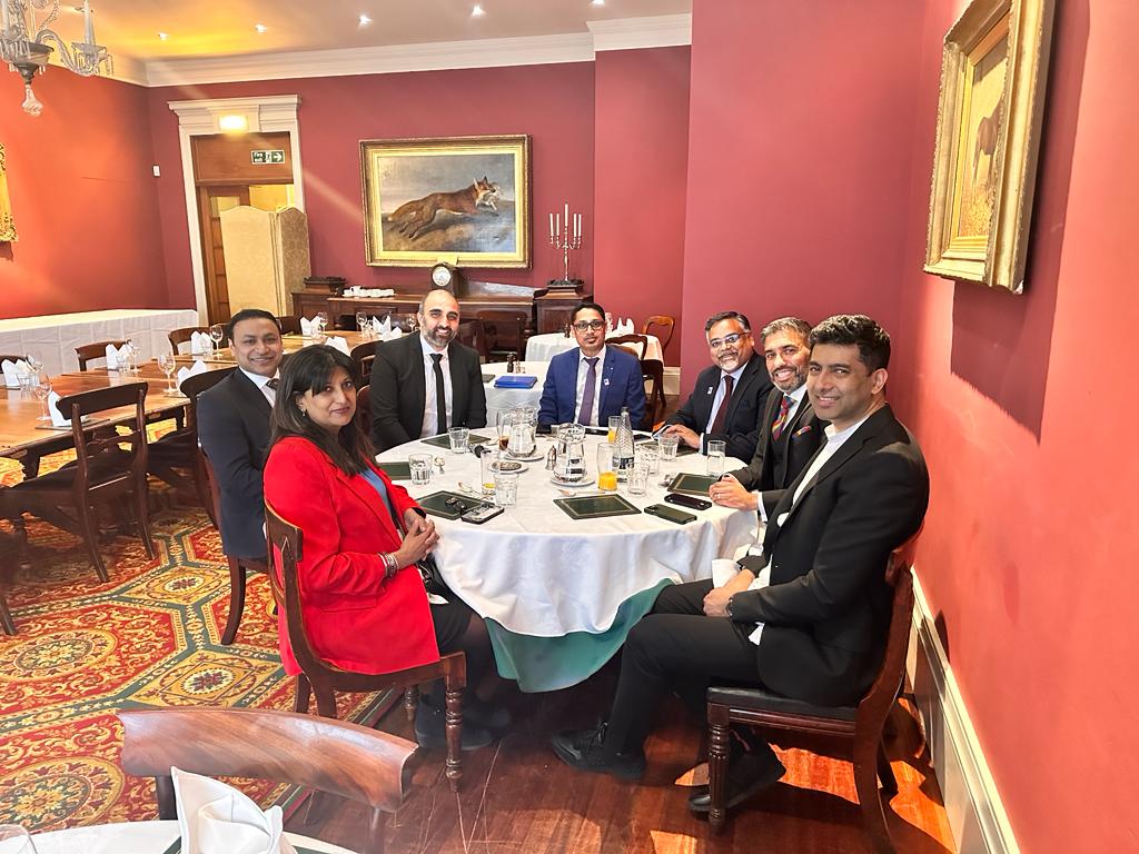 Today we had the fourth day of our UAE delegation visit with a business leader private dinner hosted by <a href="/AmmarMirza/">Ammar Mirza CBE</a> in Newcastle. 

Travelling across the North, today's event was hosted in Newcastle by NAP Premier Partner and <a href="/yabasocial/">YABA</a> Patron, <a href="/AmmarMirza/">Ammar Mirza CBE</a> of <a href="/SME_CofE/">SME Centre of Excellence</a>.