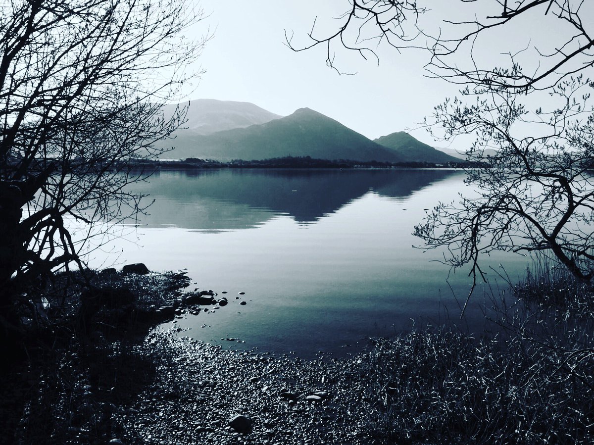 LakelandCamera's tweet photo. Bassenthwaite Lake early morning calm. https://t.co/Hz8OTTFSav