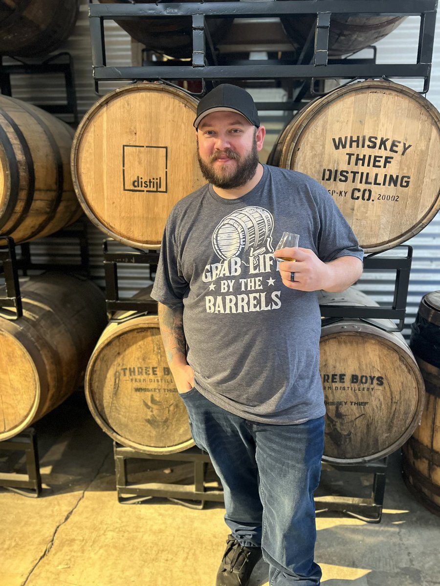 Bud Nye the Bourbon Guy 🥃

#bourbonguy 
#whiskeythiefdistillingco #whiskeythief #whiskey #bourbon #bourbontrail #kentuckybourbontrail #kentucky #singlebarrelbourbon #singlebarrel #craftbourbon #craftdistillery