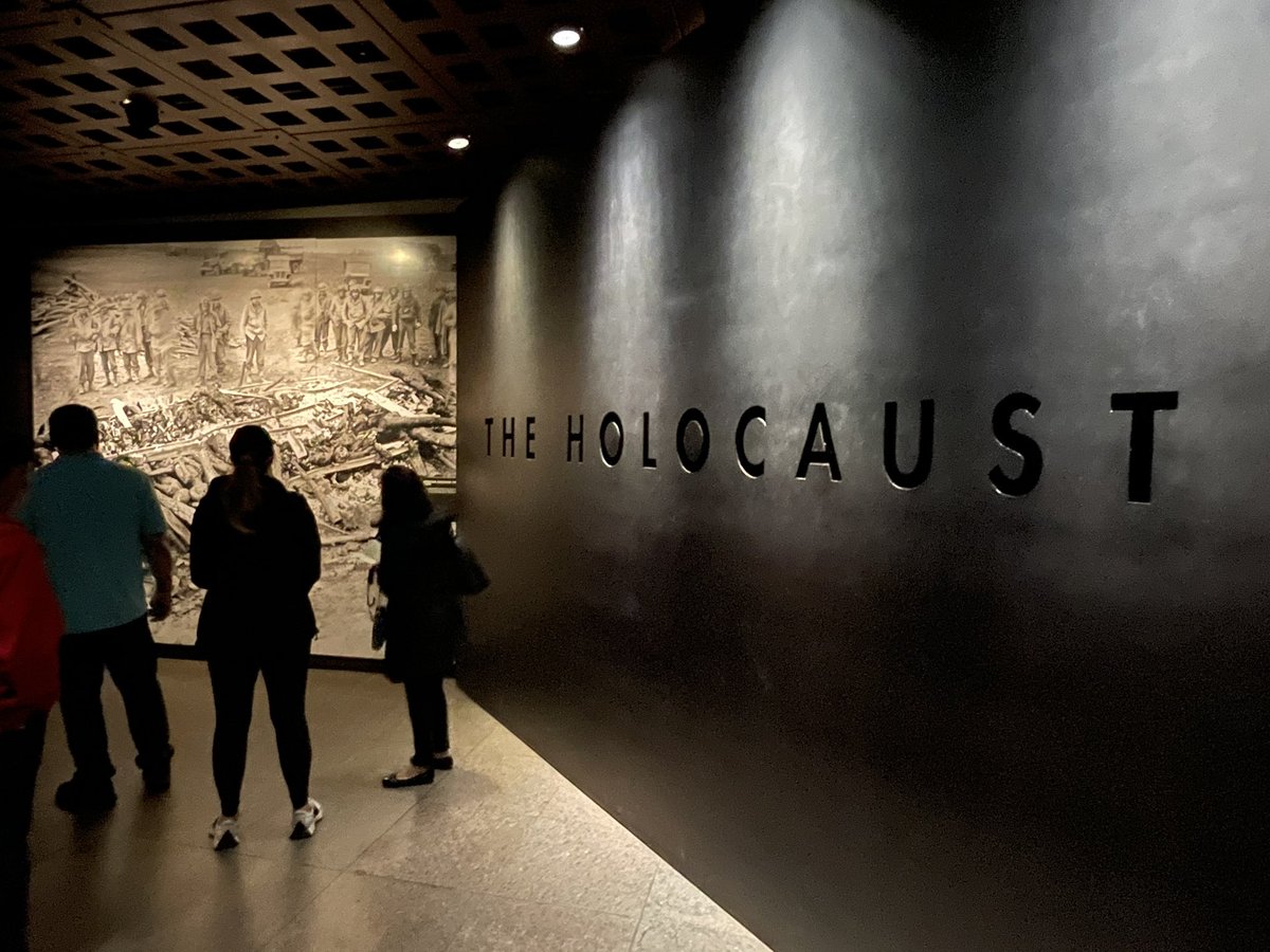 RomboutMS's tweet photo. After lunch, our groups went to the museums that the others went to yesterday: the Holocaust and the African American Museums! https://t.co/pOw5e9h1TQ