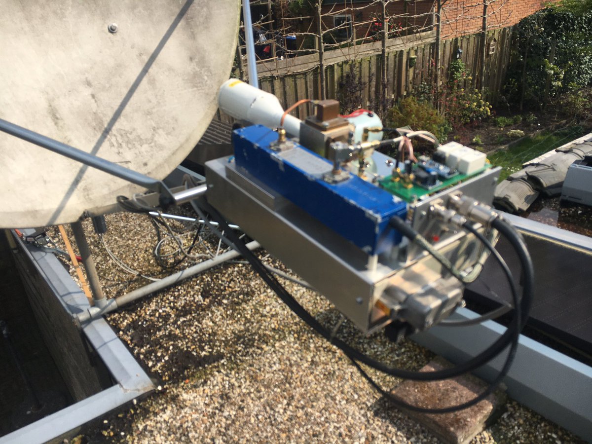 On Kingsday I made another 6 eme qso’s on 3 cm. What a great band. With my small 1.8m dish I have been able to work even smaller stations. Great to hear the echo from the last Q65 tones out of the speaker at change over. This definitely made my day.