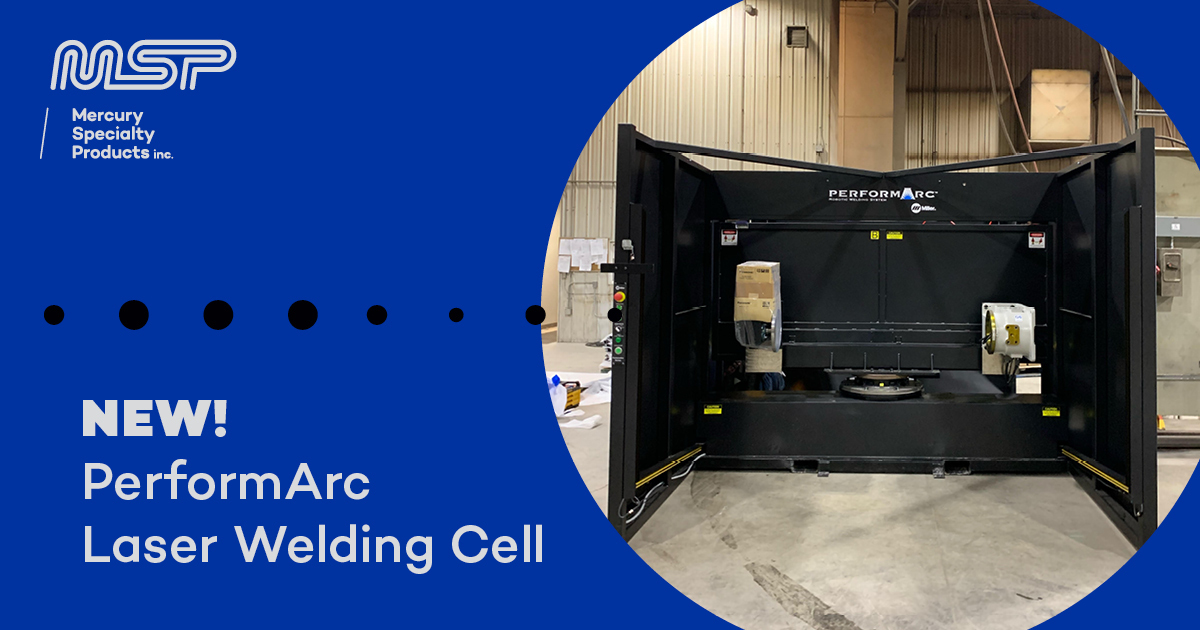 MSP has just welcomed the arrival of new technology in the form of the PerformArc Laser Welding Cell. 

#laserwelding #performarc #lasersolutions #welding
