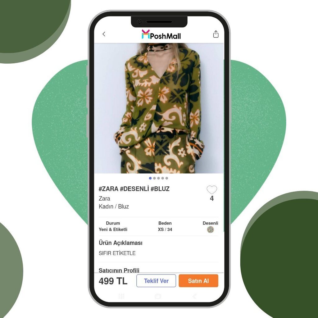 Sen de modayı sürdürülebilir hale getirmek istemez misiniz? 🌿 Poshmall'da yer alan 2. el moda ürünleriyle hem tarzınıza hem de doğaya katkıda bulunabilirsin! İster vintage bir parça arıyor ol, ister son trendleri takip etmek iste, Poshmall'da birbiri… instagr.am/p/Crlt5kSvTe4/