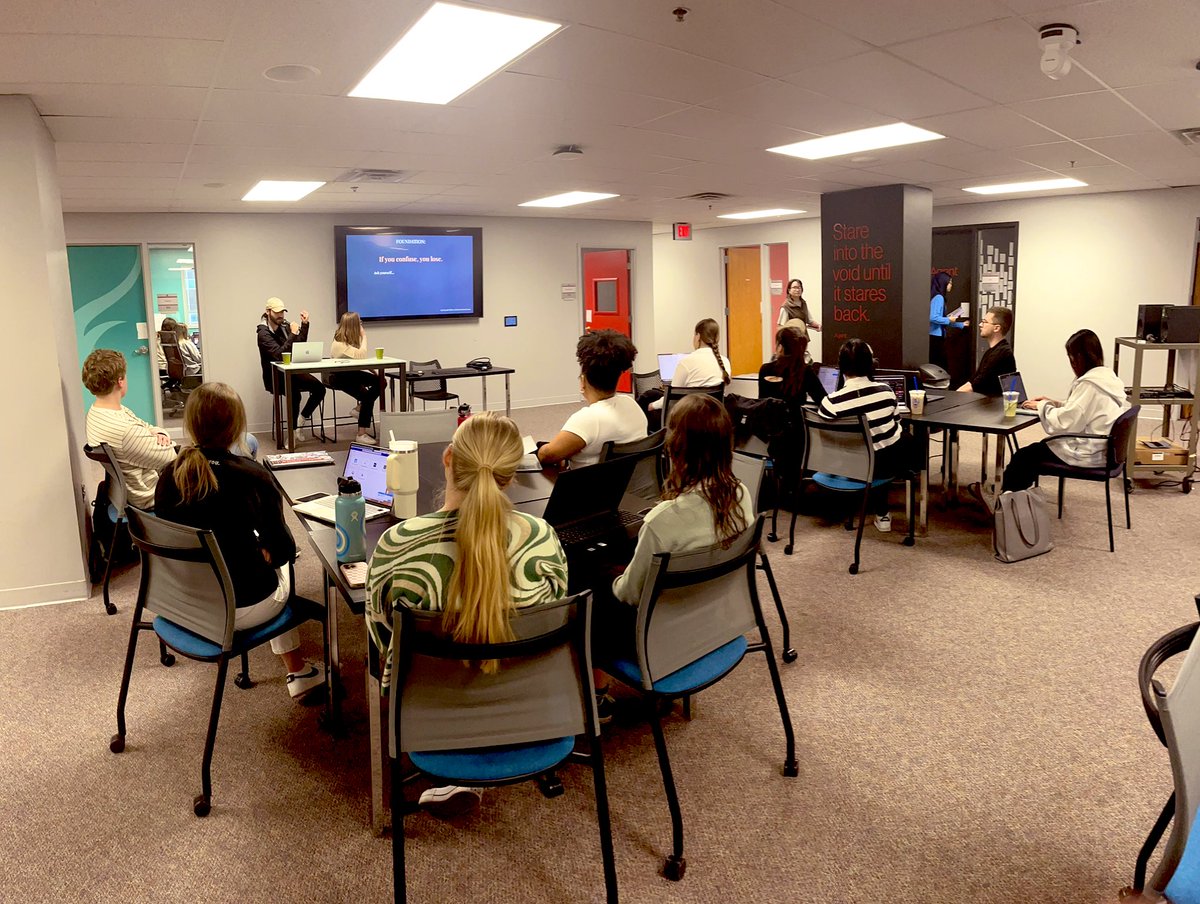 THANK YOU, <a href="/ArtilleryMedia/">Artillery Media</a> for taking the time to share your awesome #webstrategy experience with the creative students <a href="/JachtAgency/">Jacht</a> today! 💫