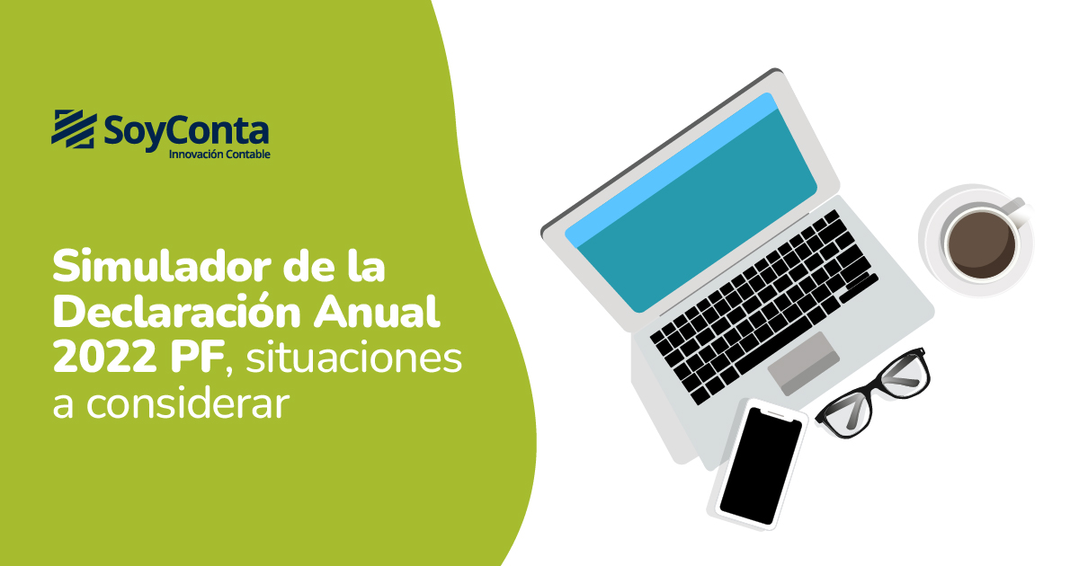 soy_conta's tweet photo. Conta, ¿sabías que la autoridad habilitó un simulador para consultar los pagos de impuestos, deducciones personales y saldo a favor que se generará en la declaración anual?  Recuerda que esta Declaración debe presentarse como máximo el 2 de https://t.co/mVwdQd6McX https://t.co/SCmXjSapzY