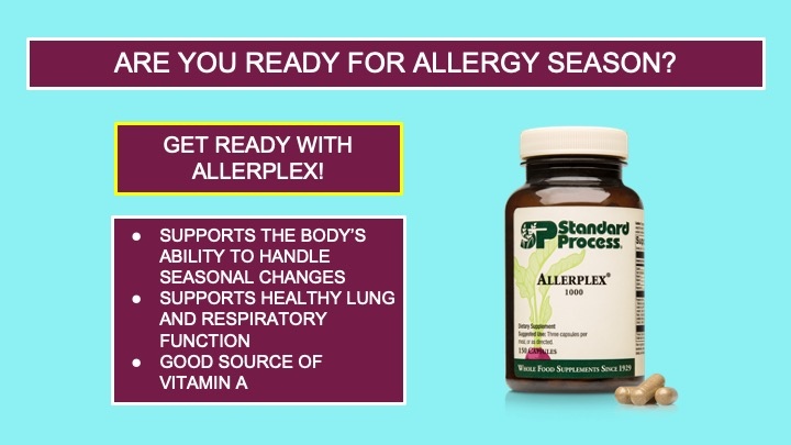 KalaniTotalHlth's tweet photo. Check out Allerplex so you are one step ahead of allergy season!
https://t.co/pDdA5l8ORP
#kalanitotalhealthcenter #KTHC #Chiropractic
#holistichealthcare #oxnard #healthcare
#venturacounty #standardprocess https://t.co/4bIQ0uLqwJ