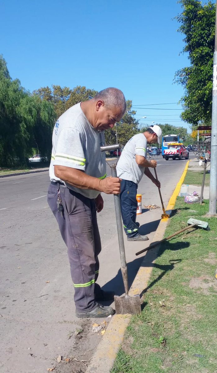 vivientigre's tweet photo. #Hoy realizamos demarcación vial en la calle Larrea entre Juan B Justo y Azcuénaga  Barrio San José
#TigreEsMiVids
@ZamoraJulio https://t.co/6zGFMwO1fz