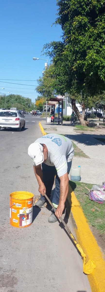 vivientigre's tweet photo. #Hoy realizamos demarcación vial en la calle Larrea entre Juan B Justo y Azcuénaga  Barrio San José
#TigreEsMiVids
@ZamoraJulio https://t.co/6zGFMwO1fz