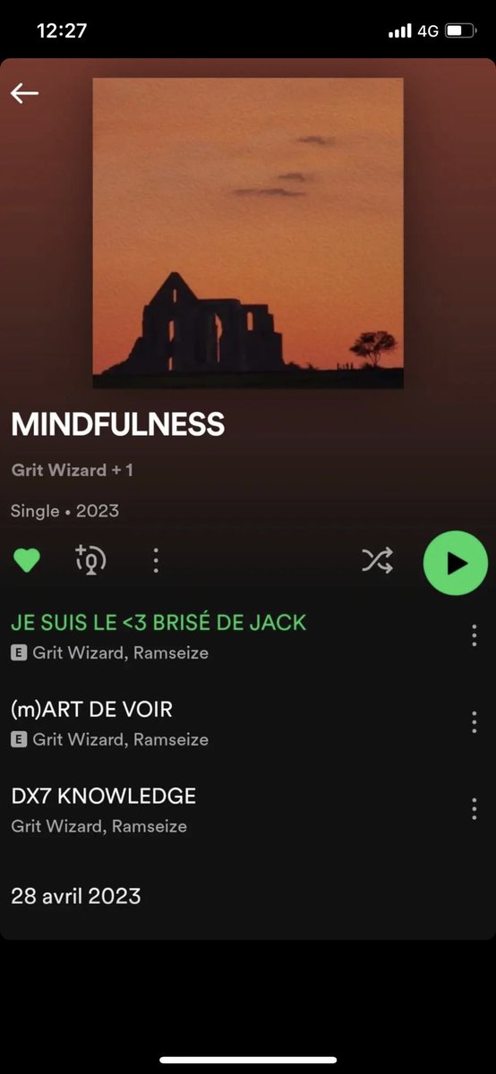 Helf_i's tweet photo. le projet de mes frérots est out 
streamez cette shit 
dispo sur les plateformes 
MINDFULNESS https://t.co/3Z0Bx49yTx