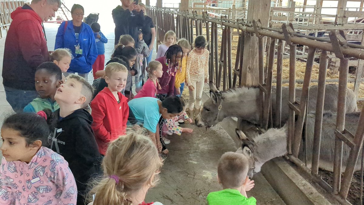 LongChristian's tweet photo. Another week, another #TeamLong field trip ๐ Niederman Farm today with @HeritageECS. Thankful the rain held off. The kids were great! #WEareLakota https://t.co/M4p4A1MoaN