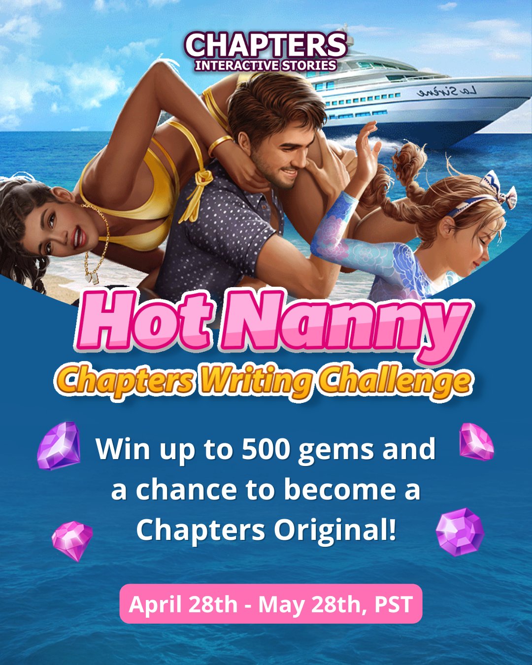 Chapters Interactive Stories on Twitter "Join our new Writing