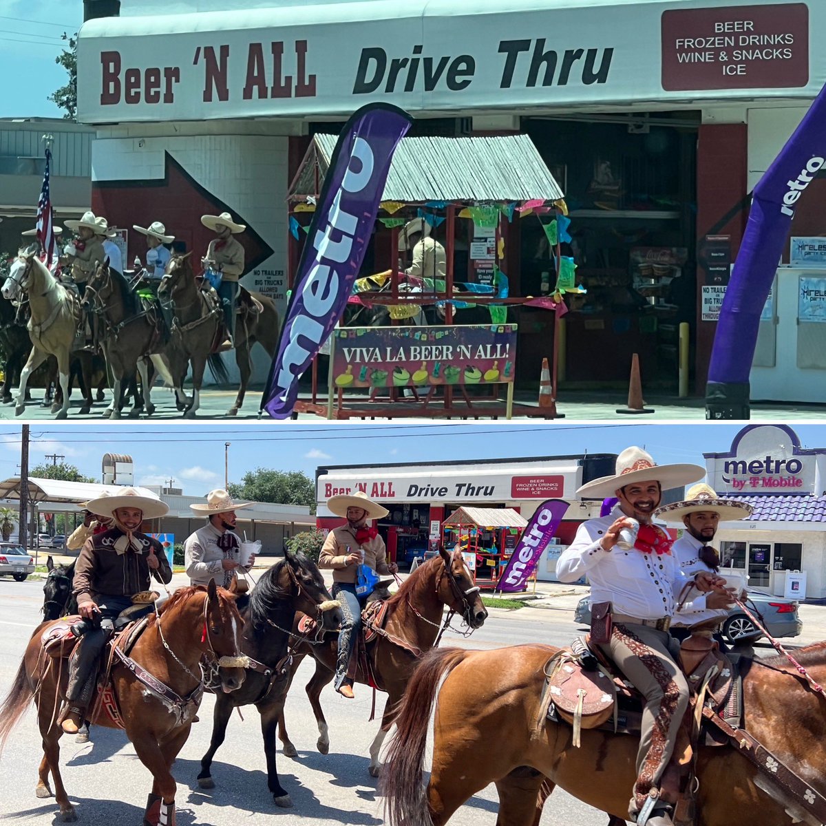 Just a regular day in San Antonio, Texas