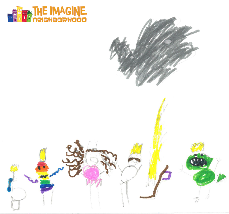 🎨On this #Infiniterefrigerator Friday, we bring you a panoply of princesses by Penny as presented in the #ImagineEquity episode PRINCESS QUEST bit.ly/princessquest. 
Thanks so much for sharing, Penny! That was very #kind of you!

#ImagineNeighborhood #HowWereYouKindToday