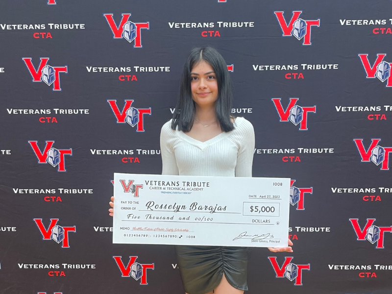 NextNav's tweet photo. We're proud to share the recipient of the "NextNav Future of Public Safety Award", awarded to Rosselyn Barajas, a student at @vtctasentinels. She demonstrated dedication and passion in the field of emergency services, a strong work ethic, and more! https://t.co/2BlQ1Nx8KD https://t.co/z1uG4ViCH2