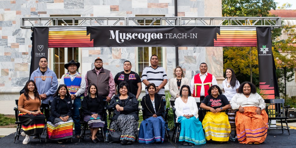 Emory College (@emorycollege) on Twitter photo Excited to share that Emory College's new Center for Native American and Indigenous Studies will launch this fall. The center advances our unique partnership with <a href="/CMNRavens/">College of the Muscogee Nation</a>. Details ➡️ bit.ly/3oMQzcn Excited to share that Emory College's new Center for Native American and Indigenous Studies will launch this fall. The center advances our unique partnership with <a href="/CMNRavens/">College of the Muscogee Nation</a>. Details ➡️ bit.ly/3oMQzcn