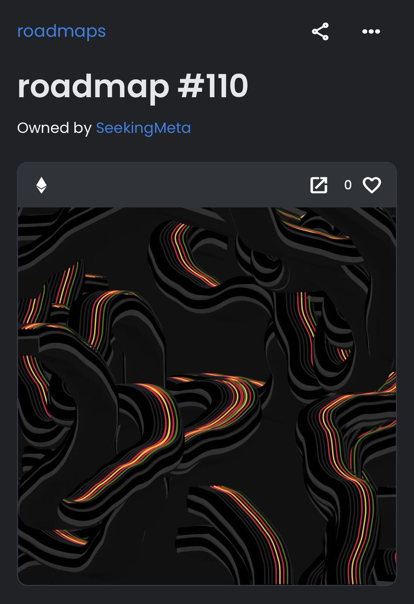 hand3seen's tweet photo. ROADMAP 110 is 
DYOR Beach 75248
#hand3seen #p5js #nftcollector https://t.co/uhi5OxBToD